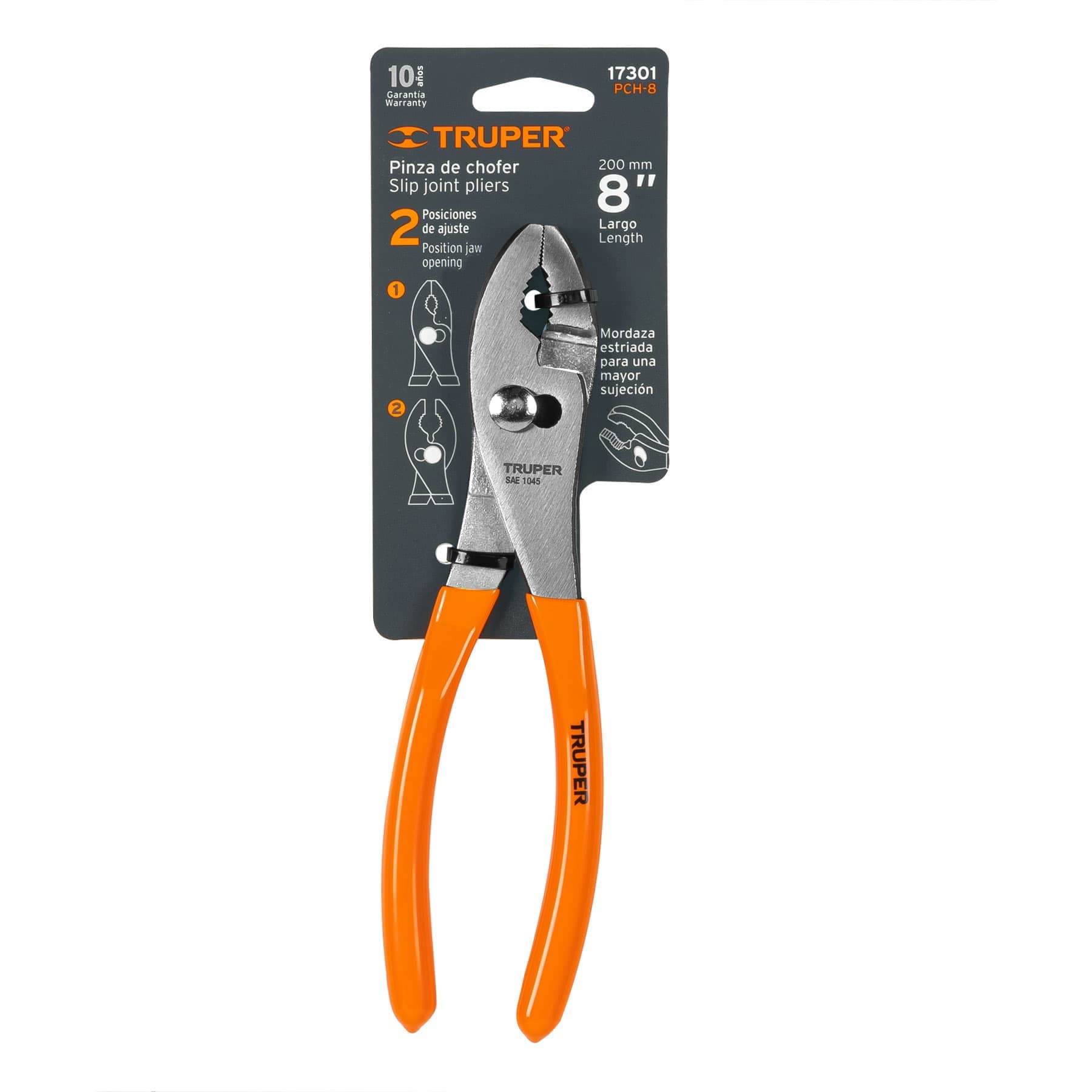 ALICATE DE MECANICO 8" 17301 - TRUPER