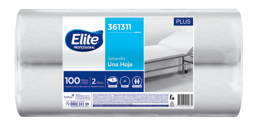 SABANILLA ELITE PLUS 100 MTS X2 ROLLOS 361761 / 361311
