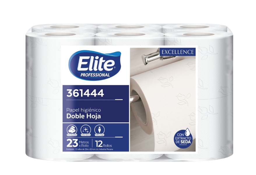 PAPEL HIGIENICO ELITE EXCELLENCE 12 x 23MTS 361444