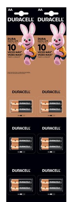 PILAS AA DURACELL X 12