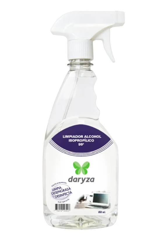 ALCOHOL ISOPROPILICO 99° X 650 ML GATILLO - DARYZA